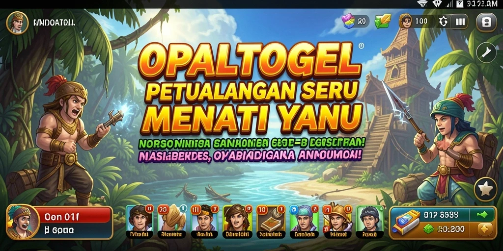 Tampilan gameplay OPALTOGEL yang mendebarkan dan penuh petualangan.